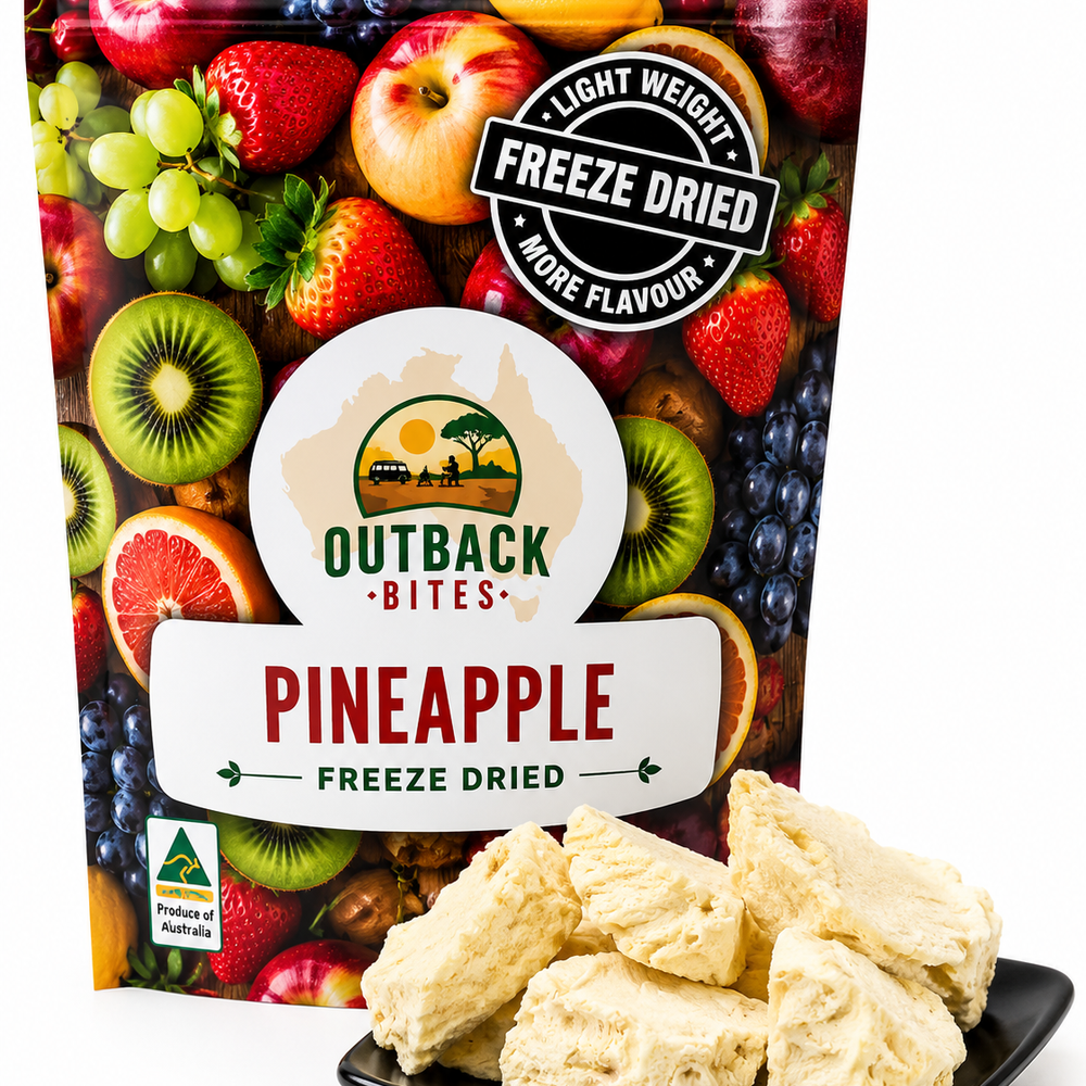 Outback Bites Freeze-Dried Pineapple pack